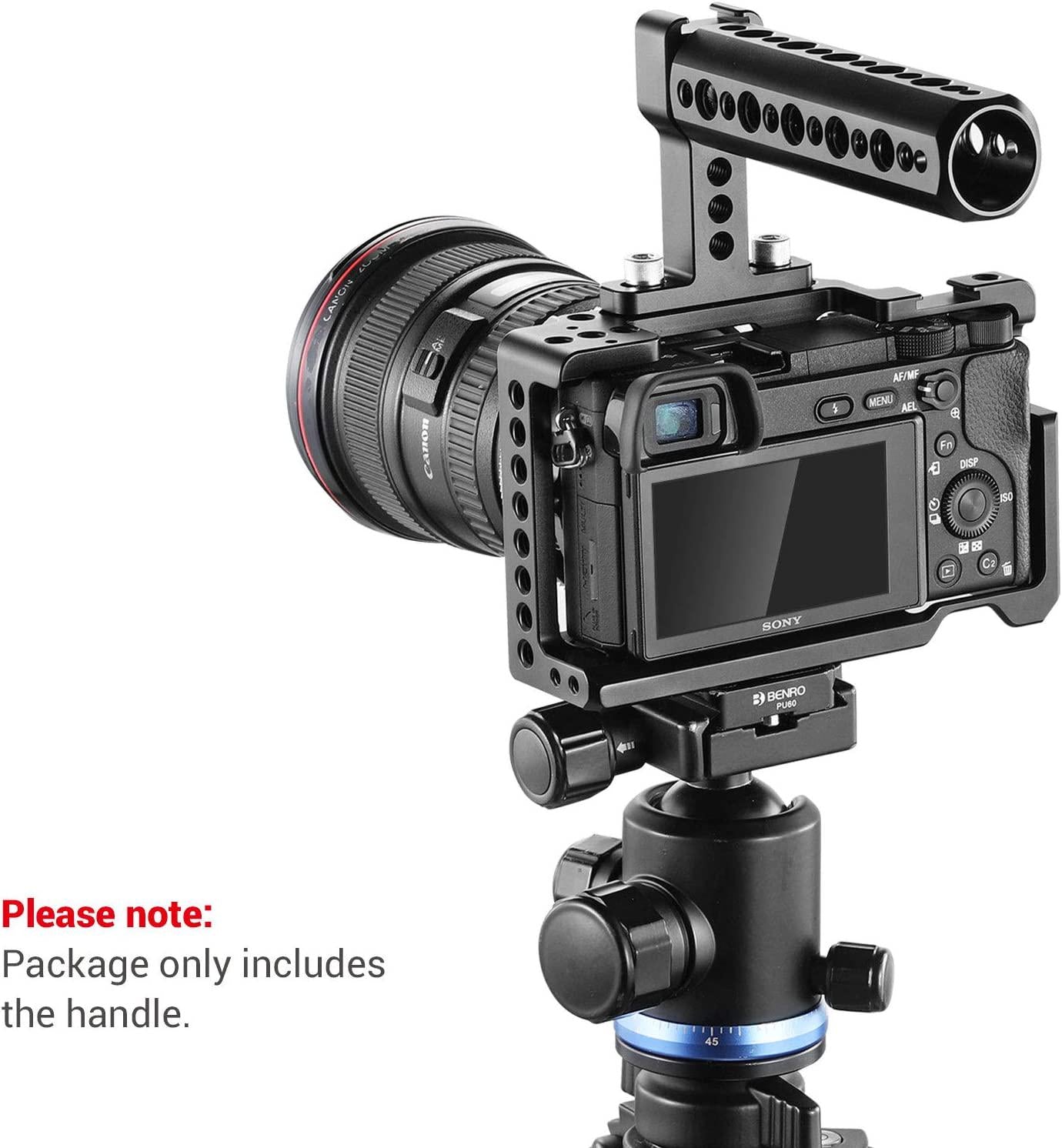 SMALLRIG, SMALLRIG Camera Cage Top Cheese Handle Grip with Cold Shoe Mount for Camera - 1638