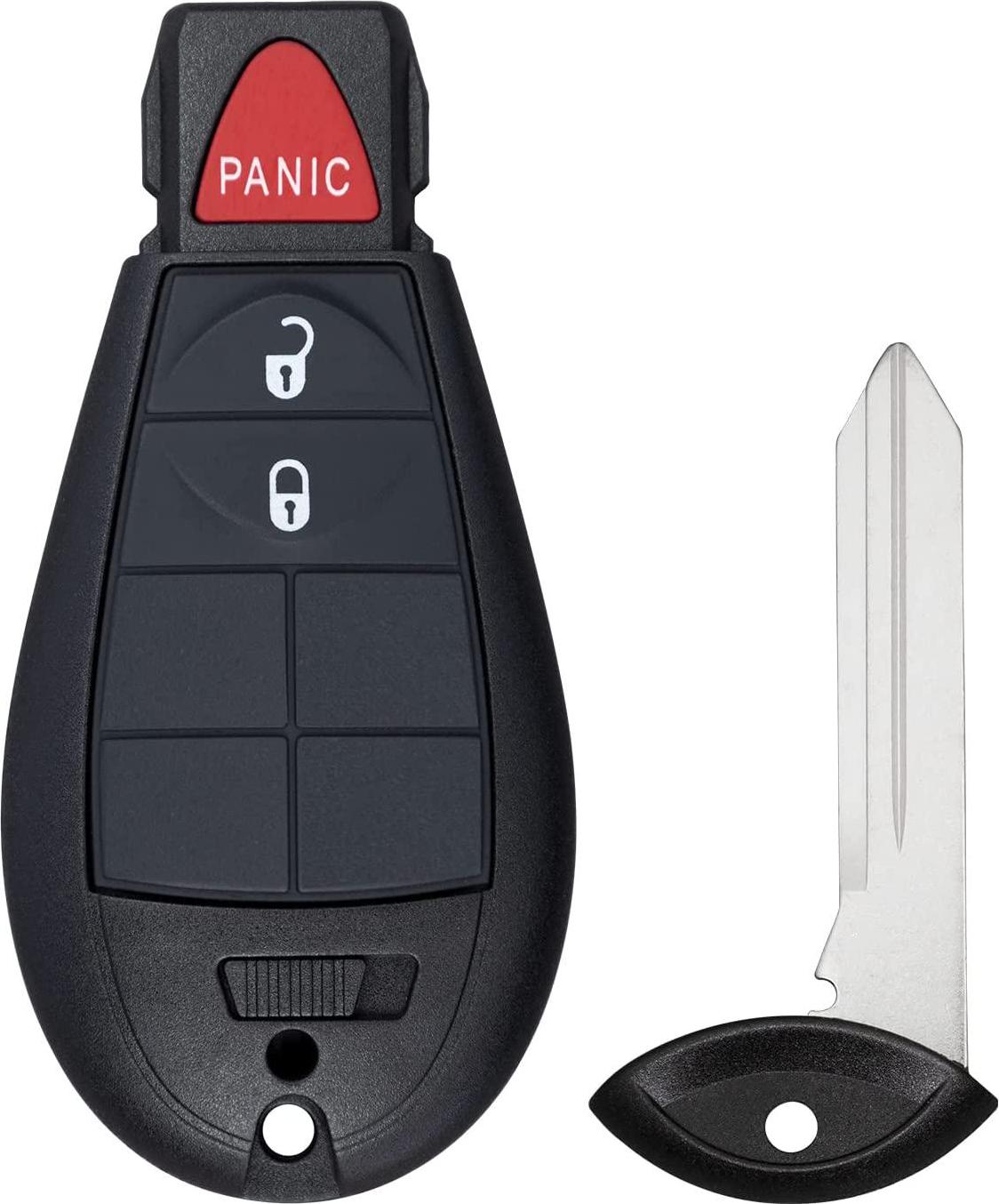 StandardAutoPart, StandardAutoPart Fobik Key, Car Keyless Entry Remote fob for Grand Caravan Journey Durango Charger Ram Town and Country Grand Cherokee M3N5WY783X IYZ-C01C [1 Year Warranty] (3 Button)