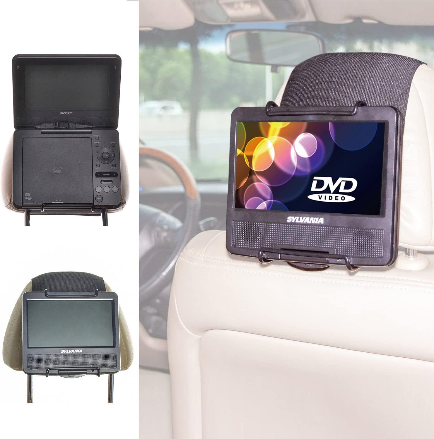 TFY, TFY Universal Car Headrest Mount Holder for Portable DVD Player